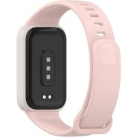eses Silikónový remienok s rámčekom pre Xiaomi Smart Band 9 Active - Ružový