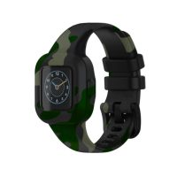eses Silikónový remienok pre Garmin Vivofit Junior 3 - Kamufláž