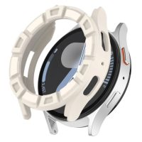 Silikónový rámček pre Samsung Galaxy Watch 7, 40 mm - Béžový