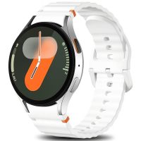 Silikónový remienok pre Samsung Galaxy watch 7 - Bielý