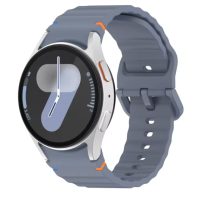 Silikónový remienok pre Samsung Galaxy watch 7 - Modrý