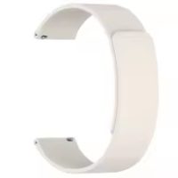 eses Silikónový magnetický remienok pre Amazfit Active 2 - Béžový, 18 mm