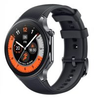 Siliconový remienok pre Oppo watch X - Čierny