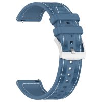 eses Silikónový prešívaný remienok Huawei Watch GT5 41 mm a GT5 pro 42 mm - Modrý