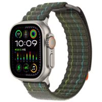 eses Nylonový remienok pre Apple Watch - Zelený 42mm, 44mm, 45mm, 49mm