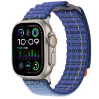 eses Nylonový remienok pre Apple Watch - Modrá 42mm, 44mm, 45mm, 49mm
