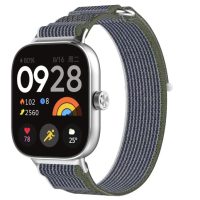 eses Silikónový remienok pre Xiaomi Redmi Watch 4 a 5, Smart Band 8 Pro a 9 Pro - Zeleno modrý