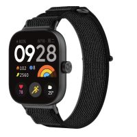 eses Silikónový remienok pre Xiaomi Redmi Watch 4 a 5, Smart Band 8 Pro a 9 Pro - Čierný