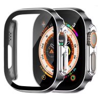 Ochranný kryt pre Apple Watch Ultra - Strieborná a čierna, 49 mm