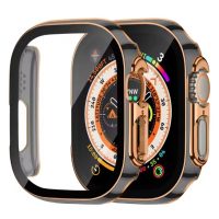 Ochranný kryt pre Apple Watch Ultra - Zlato čierný, 49 mm