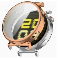 Silikónový kryt pre Huawei Watch GT5 41mm - Zlato růžový