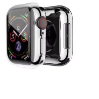 Silikónový kryt pre Apple Watch 10 42 mm - Strieborný