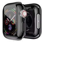 Silikónový kryt pre Apple Watch 10 46 mm - Čierný