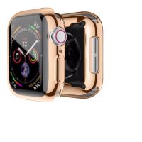 Silikónový kryt pre Apple Watch 10 46 mm - Růžovo zlatý