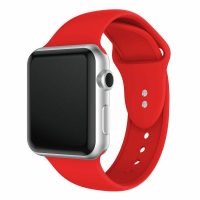 eses Silikónový remienok pre Apple Watch - Červený S, M, L - 42mm, 44mm, 45mm, 49mm