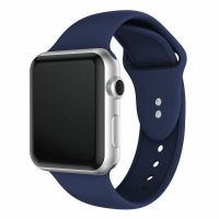 eses Silikónový remienok pre Apple Watch - Tmavo modrý S, M, L - 42mm, 44mm, 45mm, 49mm