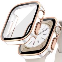 Ochranný kryt pre Apple Watch Ultra - Ružovozlatý biely, 49 mm