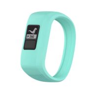 eses Silikónový remienok pre Garmin VivoFit Junior 1 a 2, Vívofit 3 - Veľkosť S, mätový
