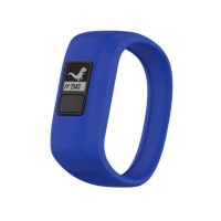 eses Silikónový remienok pre Garmin VivoFit Junior 1 a 2, Vívofit 3 - Veľkosť L, modrý