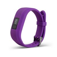 eses Silikónový remienok pre Garmin VivoFit Junior 1 a 2, Vívofit 3 - Veľkosť S, fialový