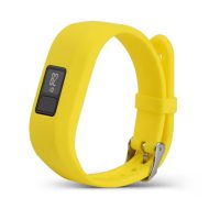 eses Silikónový remienok pre Garmin VivoFit Junior 1 a 2, Vívofit 3 - Veľkosť S, žltý