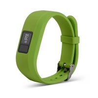 eses Silikónový remienok pre Garmin VivoFit Junior 1 a 2, Vívofit 3 - Veľkosť S, zelený