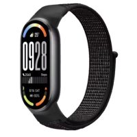 eses Nylonový remienok pre Xiaomi Smart Band 8, 9 a 10 - Čierny