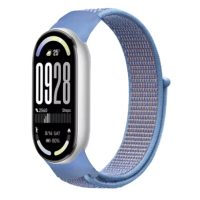 eses Nylonový remienok pre Xiaomi Smart Band 8, 9 a 10 - Modro oranžový