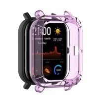 Silikónový rámček pre Amazfit GTS - Fialový