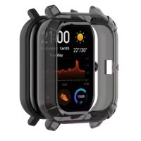 Silikónový rámček pre Amazfit GTS - čierny