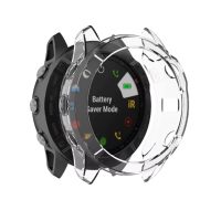 Silikónový rámček pre Garmin Instinct 3 - Fialový, 45 mm