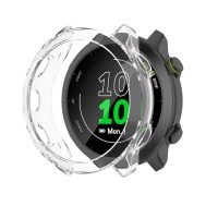 Silikónový rámček pre Garmin Instinct 3 - Fialový, 45 mm