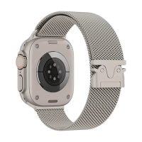 eses Milánsky ťah pre Apple Watch - Strieborný, 38mm, 40mm, 41mm