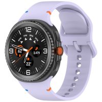 eses Silikónový remienok pre Samsung Galaxy Watch 4, 5, 6, 7 - Čierny, 20 mm