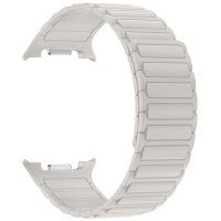 eses Silikónový magnetický remienok pre Samsung Galaxy Watch 8 - Biely