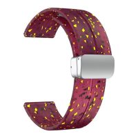 eses Silikónový remienok s magnetickou prackou 22 mm - Vzorovaný Art, výnový