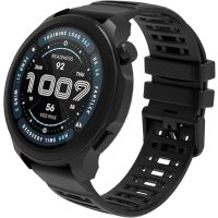 eses Silikónový perforovaný remienok - Čierno sivý, 20 mm