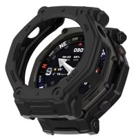 Silikónový rámček pre Amazfit T-Rex 3 Pro 48mm - čierny