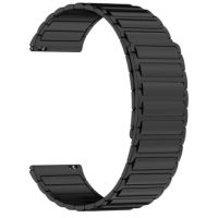 ese Magnetický silikonový řemínek - Čierny, 22 mm