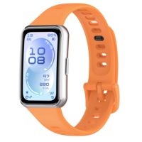 eses Silikonový remienok pre Huawei Band 11 a Huawei Band 11 Pro - Oranžový
