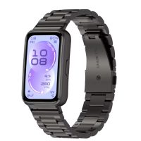 eses Kovový remienok pre Huawei Band 11 a Huawei Band 11 Pro - Čierny