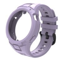 eses Silikónový remienok - Kvetinový zelený, 22 mm