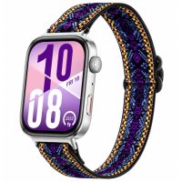eses Elastický remienok pre Huawei Watch Fit 3, 4, 4 Pro, 5 a 5 Pro - Vzorovaný farebný