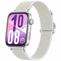 eses Elastický remienok pre Huawei Watch Fit 3, 4, 4 Pro, 5 a 5 Pro - Béžový