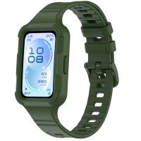 eses Silikonový náramok pre Huawei Band 11 - Zelený
