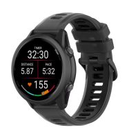 eses Silikonový rýchloupínací remienok pre Garmin - Čierny, 20 mm