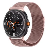 eses Milánsky tah pre Samsung Galaxy Watch 8 a 9 - Rúžový