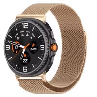 eses Milánsky tah pre Samsung Galaxy Watch 8 a 9 - Rúžovo zlatý
