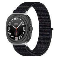 eses Nylonový remienok pre Samsung Galaxy Watch Ultra 47 mm a Galaxy Watch Ultra2 47 mm - Čierny