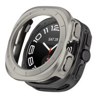 Ochranný rámček pre Samsung Galaxy Watch Ultra2 47 mm - Titanovo šedý